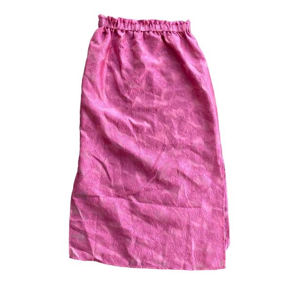 NEW! Samsoe Samsoe Bansa Midi Floral Skirt in Bubblegum Pink M - Picture 5 of 6